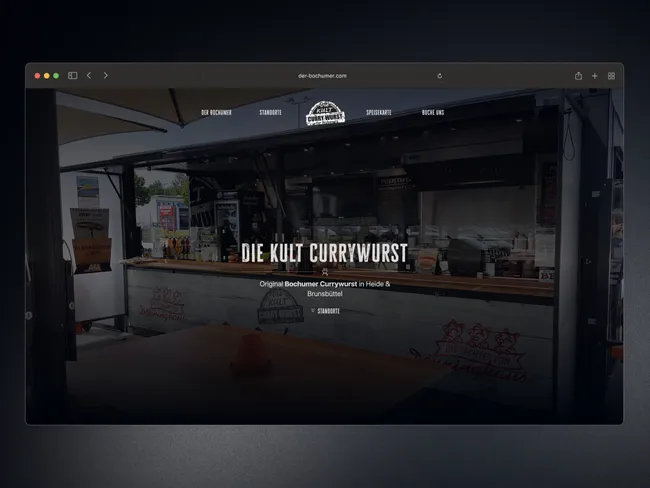 Screenshot of Der Bochumer website